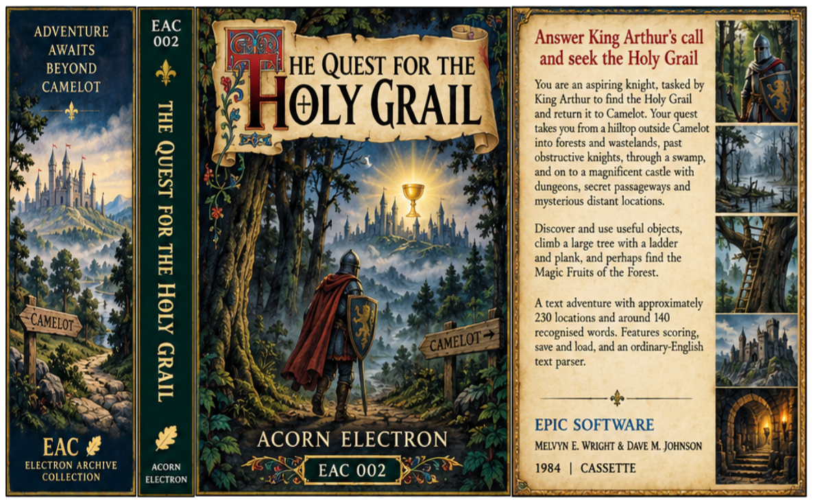 The Quest for the Holy Grail J-card thumbnail