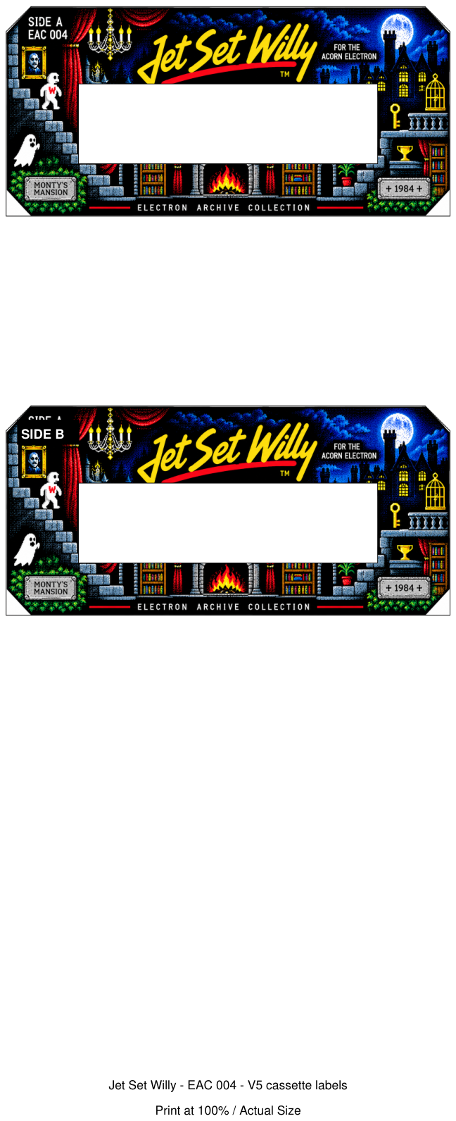 Jet Set Willy label thumbnail