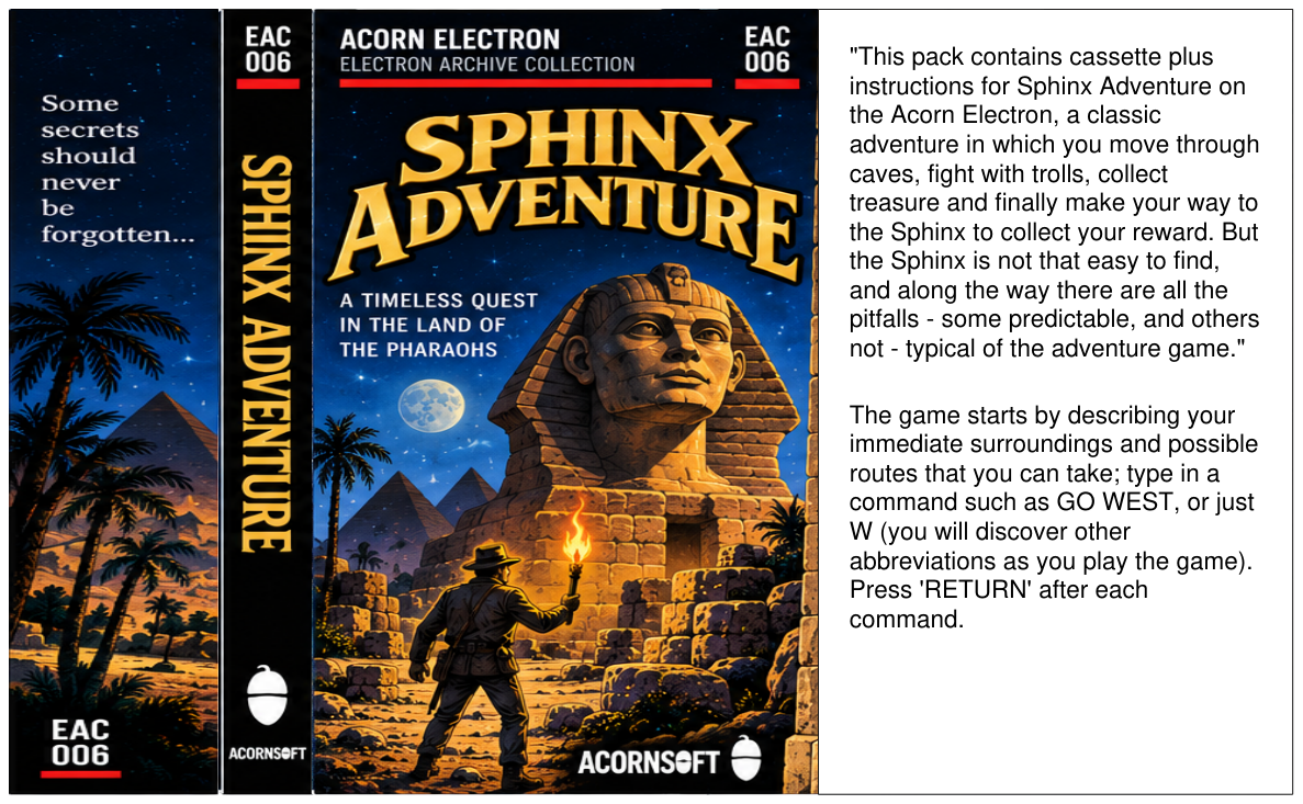 Sphinx Adventure J-card thumbnail