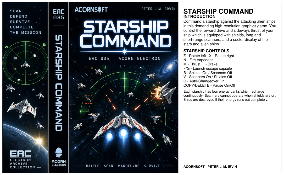 Starship Command J-card thumbnail