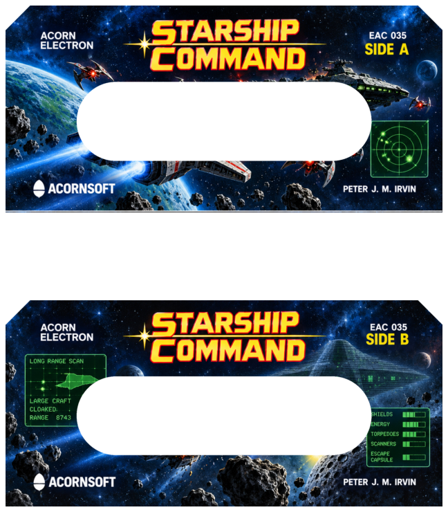 Starship Command label thumbnail